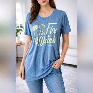 Cheekys I Can Fix A Drink Tee